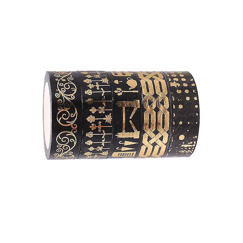 5 Rollen Dekoratives Washi-tape