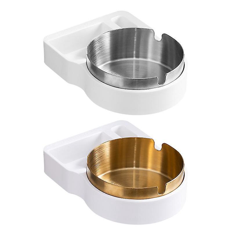 2 Stück Haushaltsaschenbecher