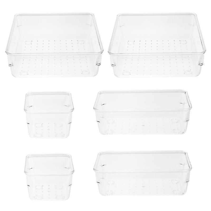 6-teiliger Kunststoff-organizer