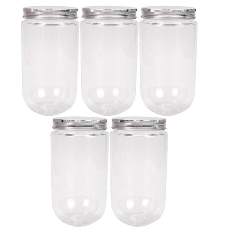 5 Becher Mit Deckel