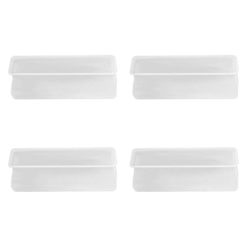 4-teiliges Bettfußmatten-set