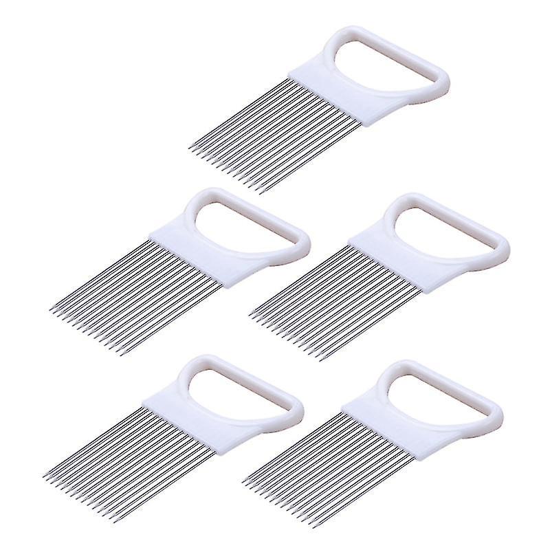 5 Stück Zwiebelhalter Aus Edelstahl