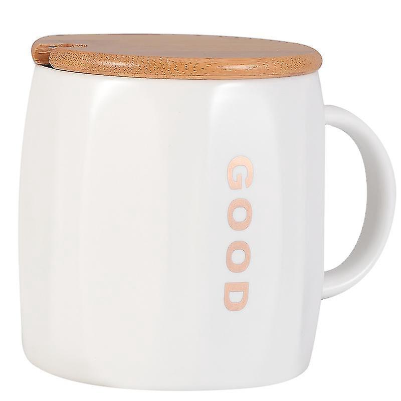 1 Becher Mit Holzdeckel Und Löffel