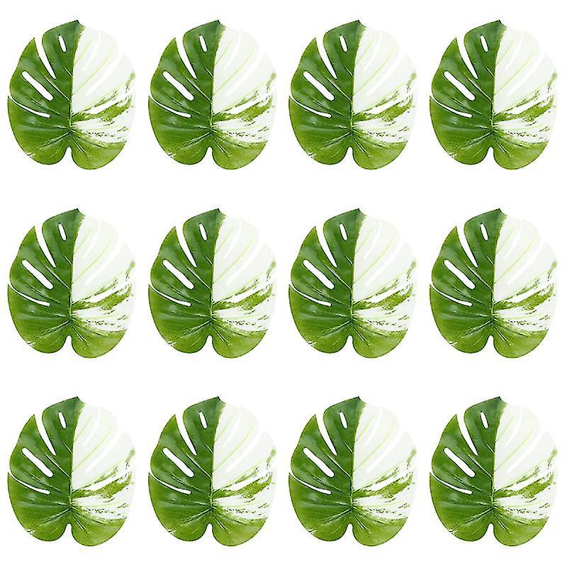 12 Künstliche Monstera-pflanzen