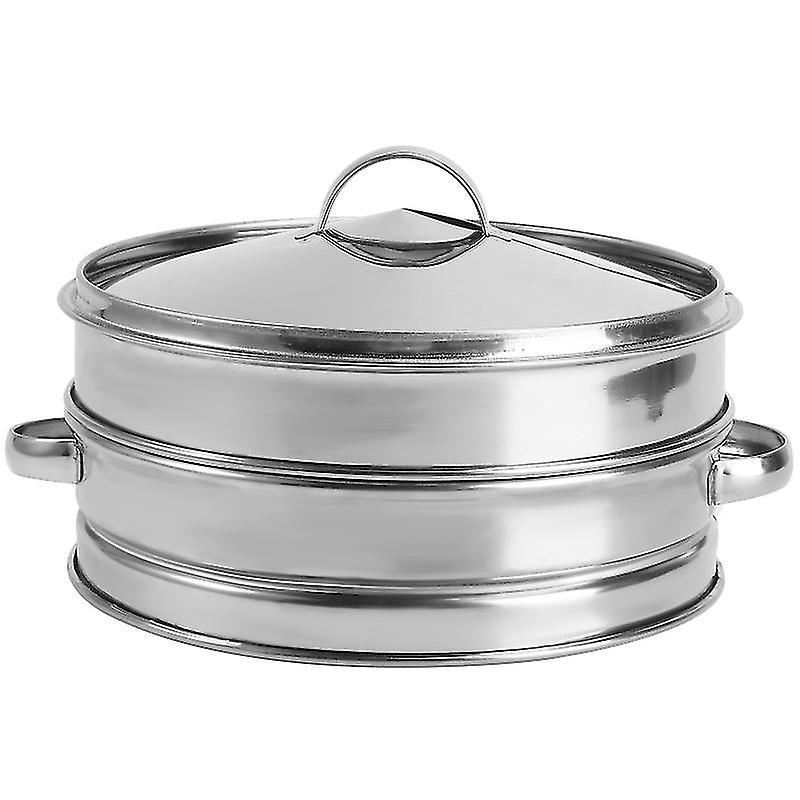 1 Set Edelstahl-dampfgarer