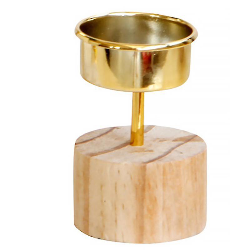 Der Neue Kerzenständer Mit Holzsockel (1 Stück)