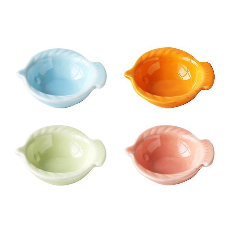 4-teiliges Keramik-saucenschälchen-set Für Restaurant Und Zuhause