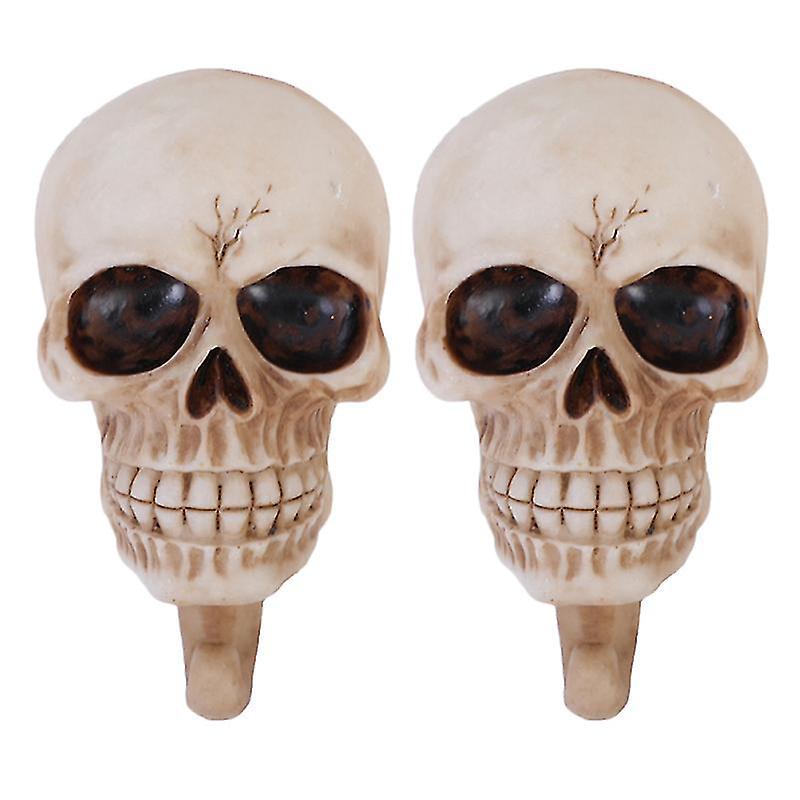 2 Stück Totenkopf-wandhaken
