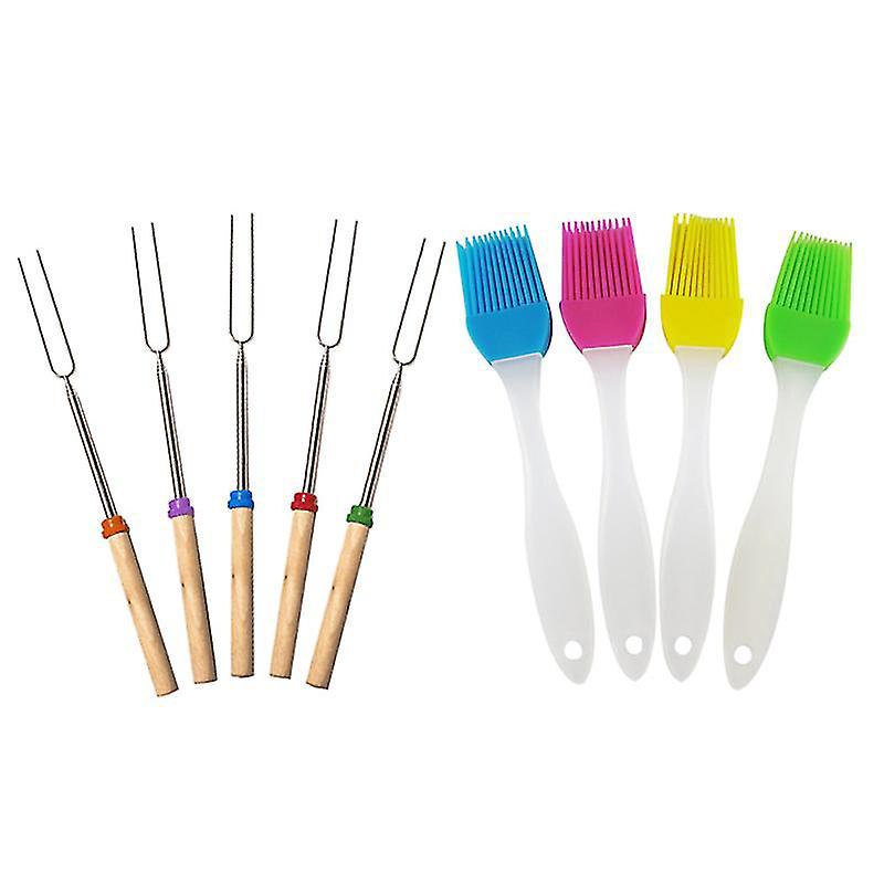 9-teiliges Grillbürsten-set
