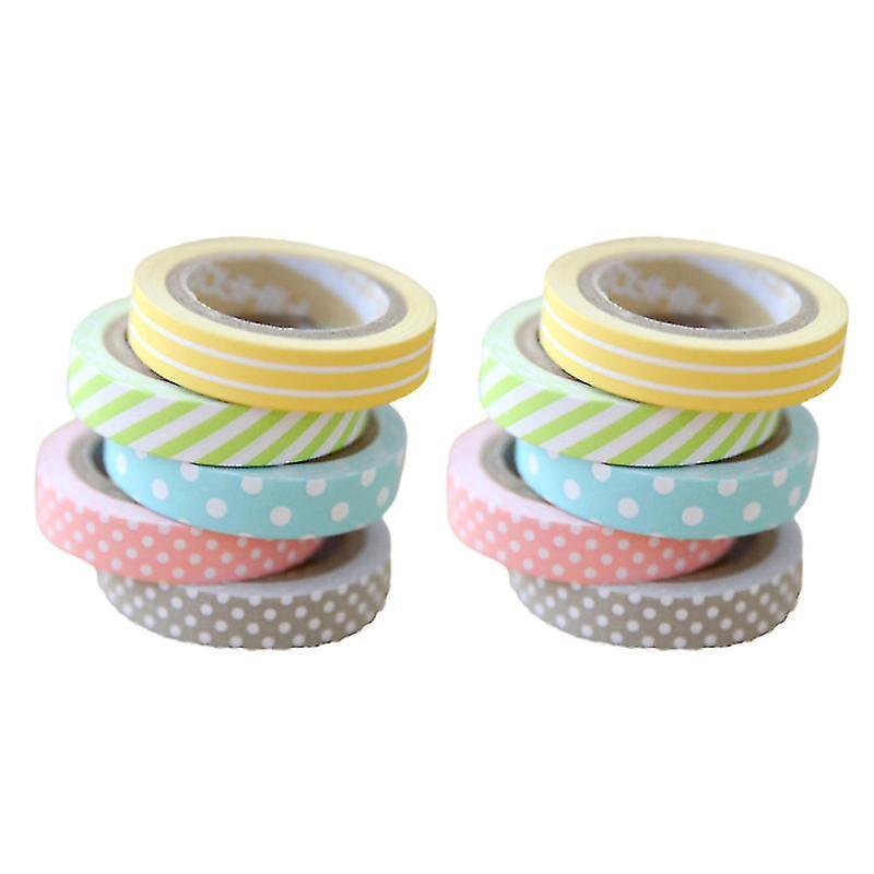10 Stück Washi-papierband
