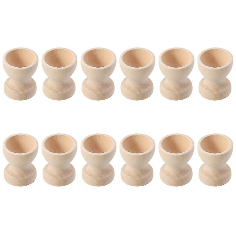 12er-set Eierhalter Aus Holz