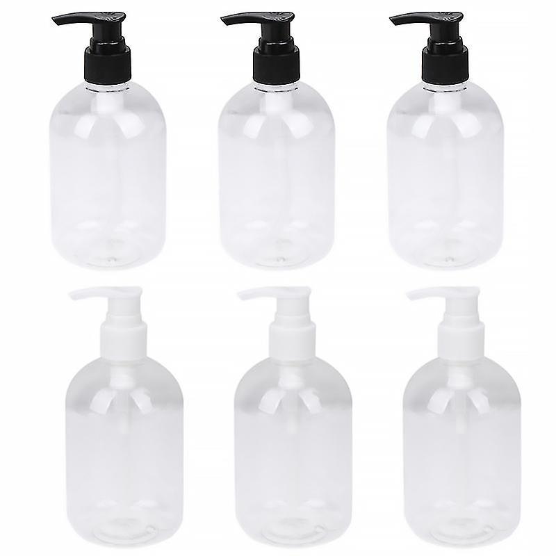 6 Leere Shampoo-behälter