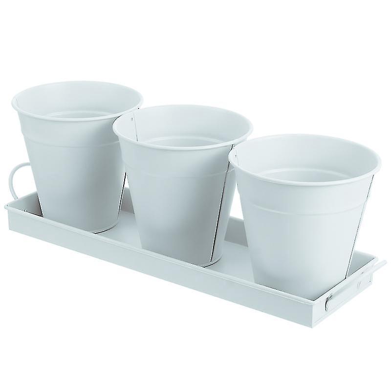 3er-set Sukkulenten-töpfe