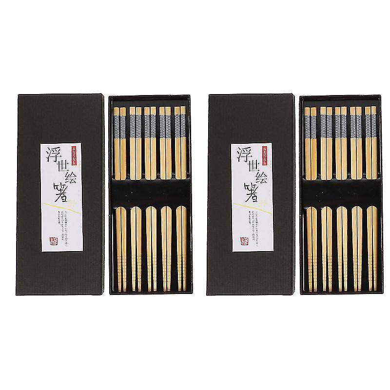 20 Stück Essstäbchen Aus Holz