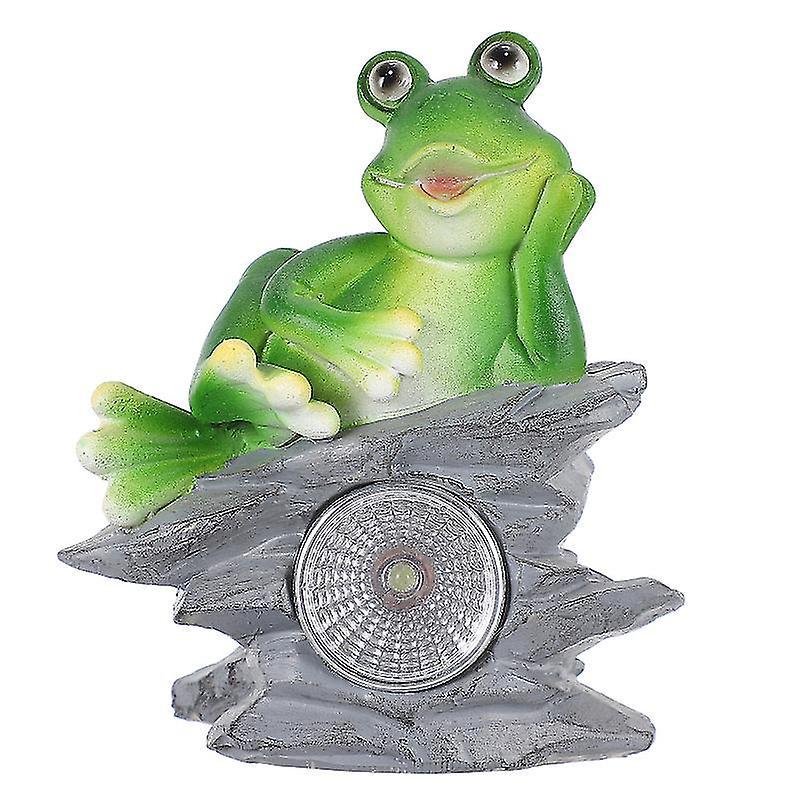 1 Stück Frosch-solarleuchte