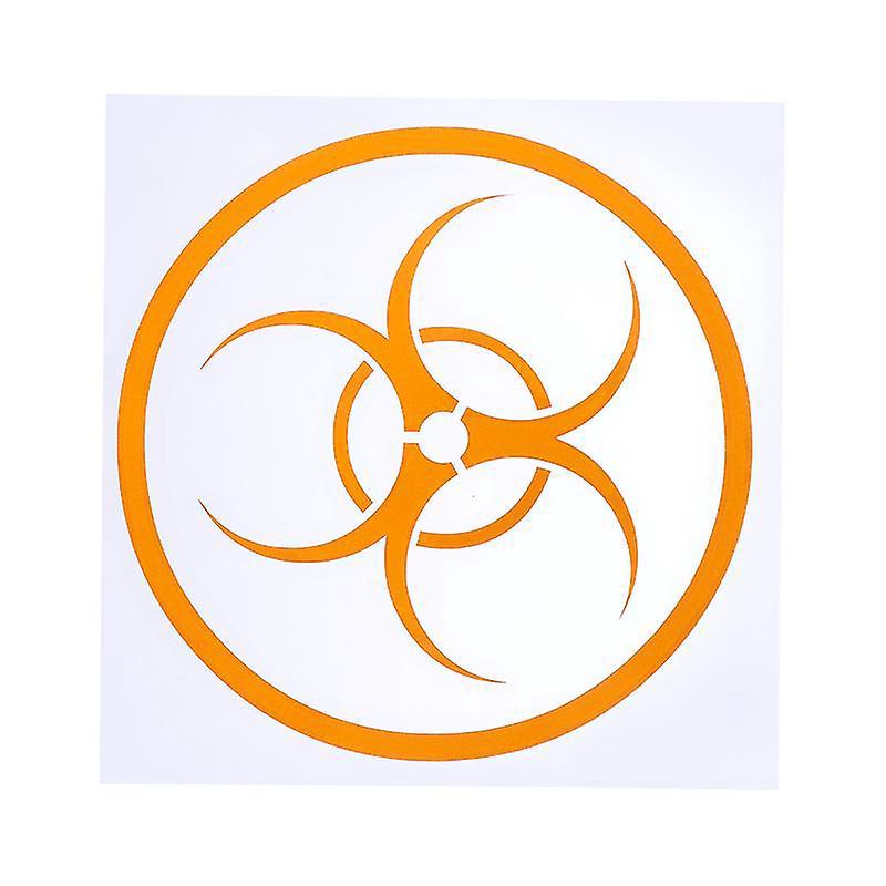 Neuer Aufkleber Mit Biohazard-symbol (1 Stück)