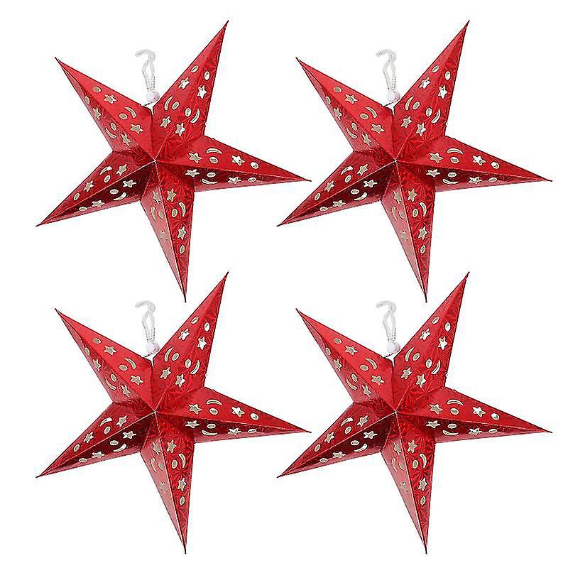 4-teiliger Lampenschirm Mit Pentagramm