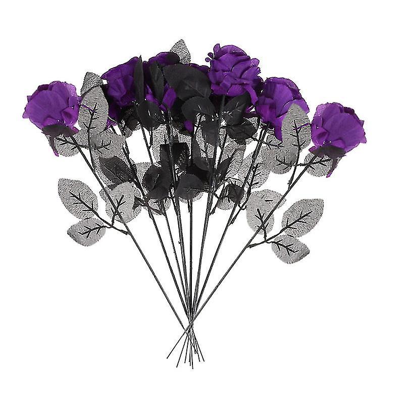 10 Stück Halloween-rosen