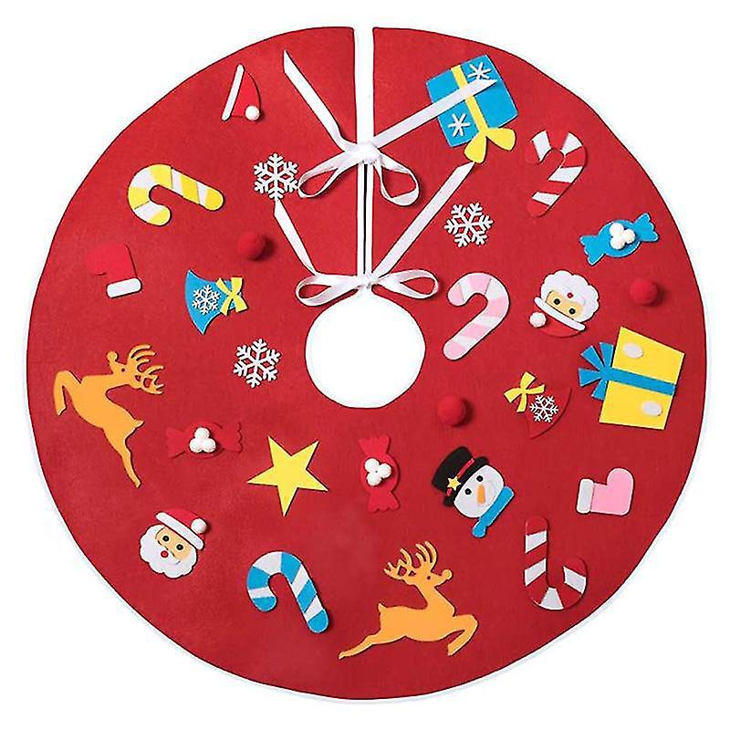 1 Stück Diy-weihnachtsbaumrock
