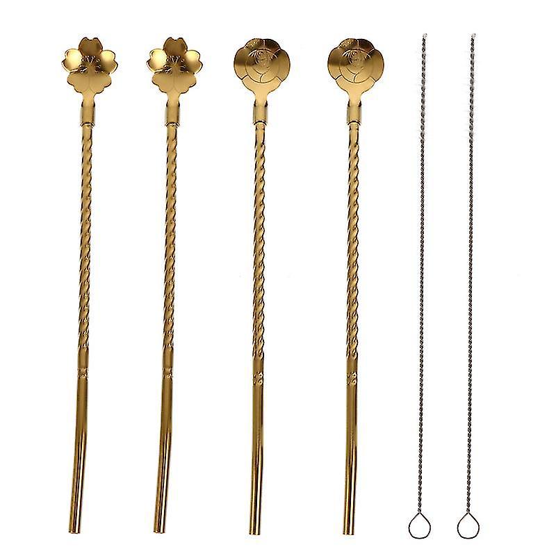 1 Set Strohhalmlöffel