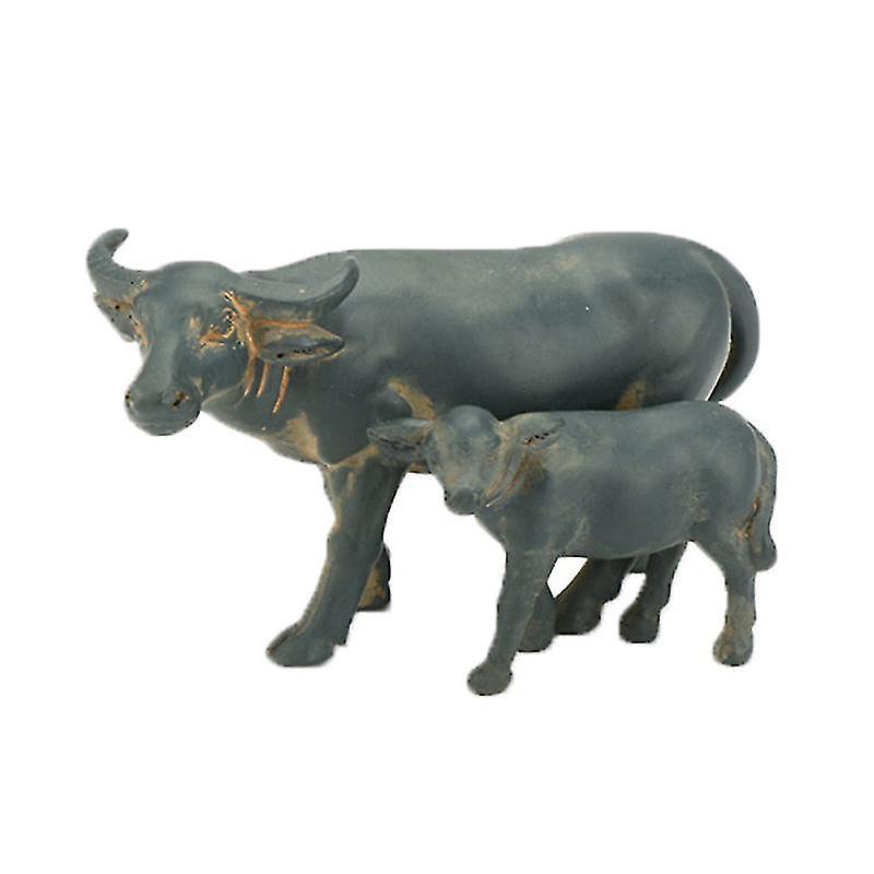 1 Stück Büffelornament Aus Kunstharz