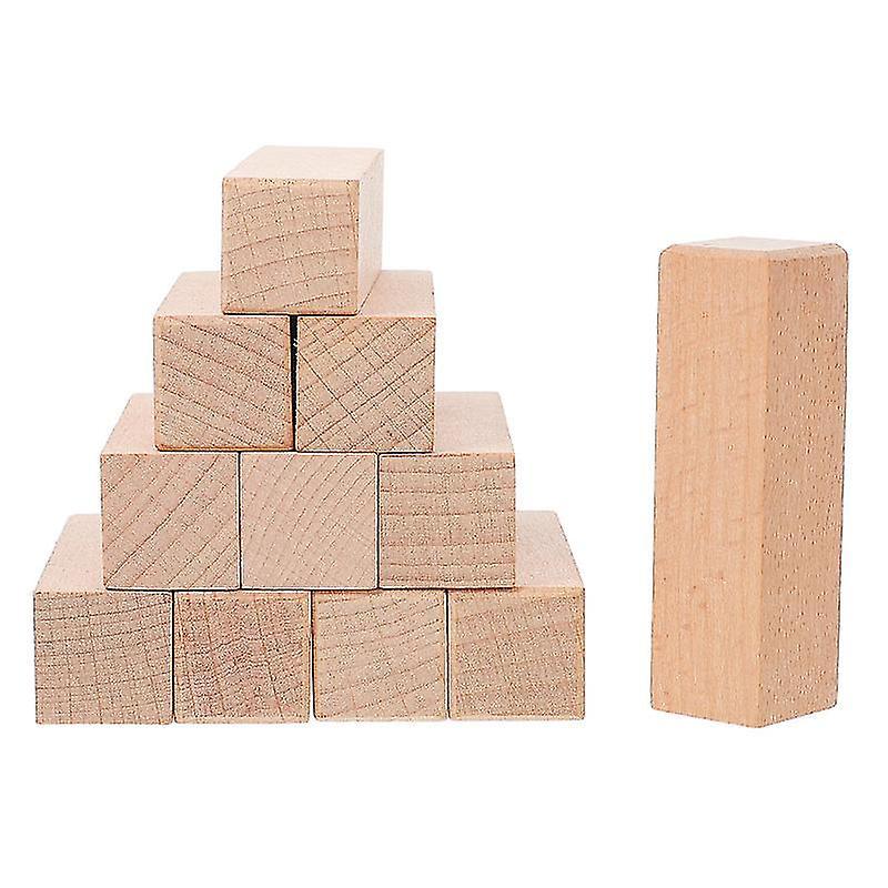 11-teilige Diy-siegel-holzblöcke