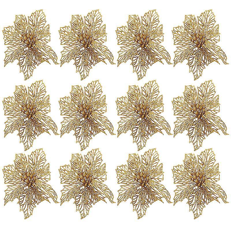 12 Künstliche Dekoblumen