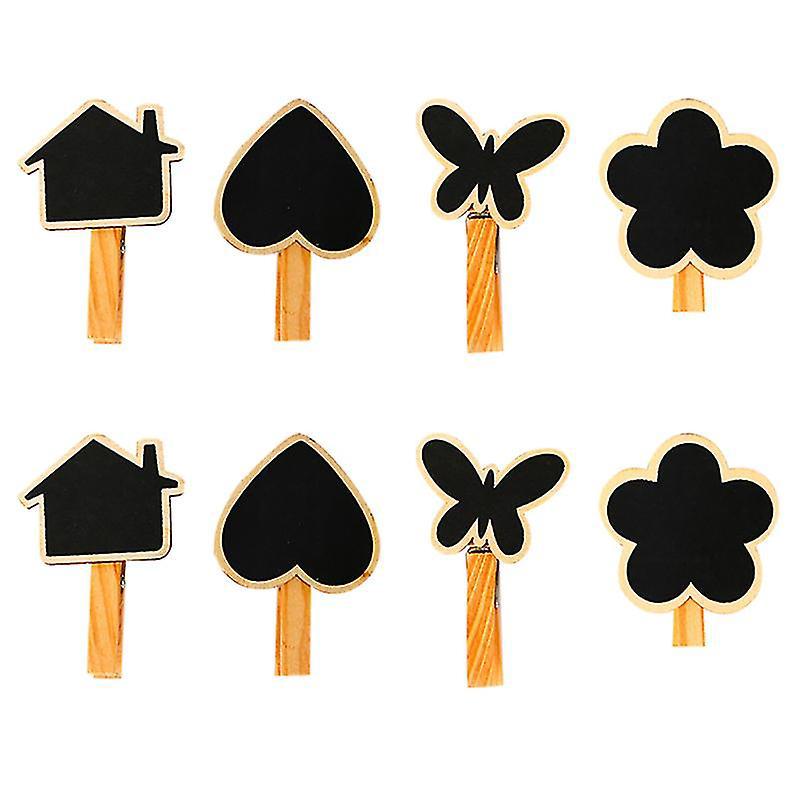 8 Stück Tafel-memo-clips