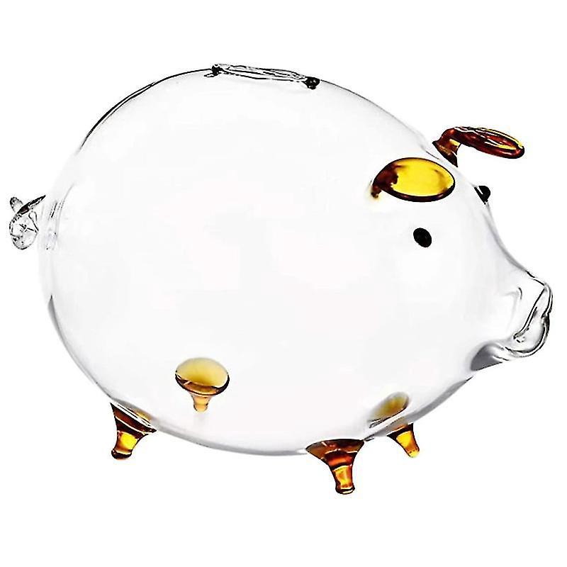 1 Stück Transparentes Sparschwein