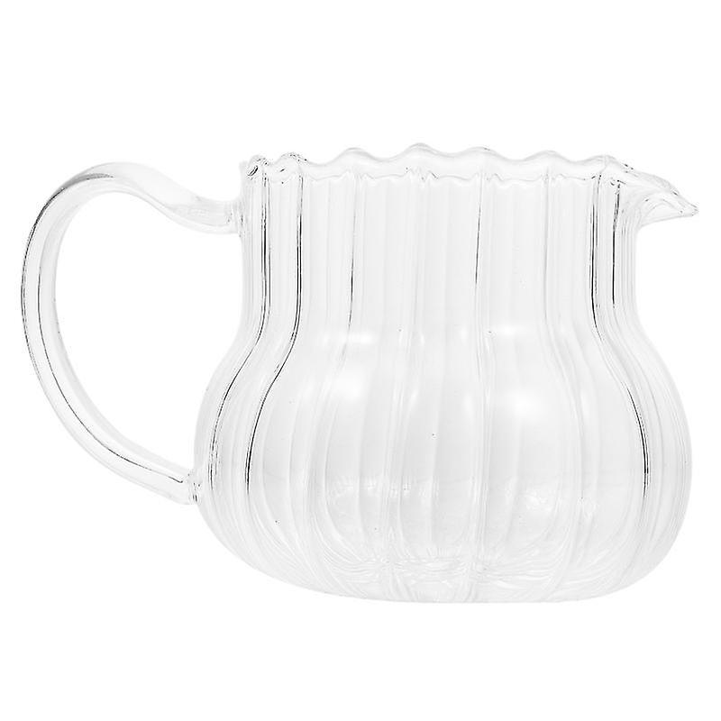 1 Stück Glasmilchkrug