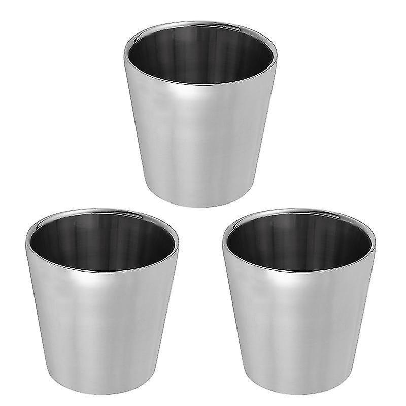 1 Set Doppellagige Becher