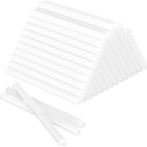 Dbbegk 100 Stück 7x100mm Transparente Universal-heißklebesticks Für Heißklebepistolen, Schnelltrocknend, Diy-bastelarbeiten