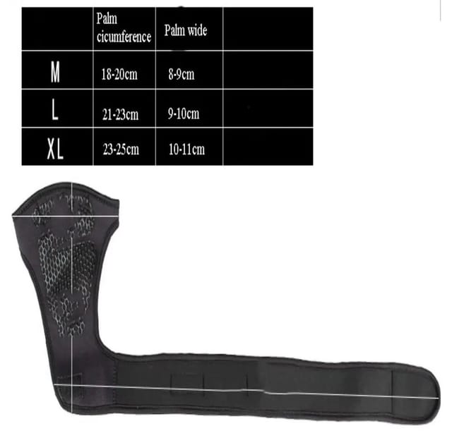 Sport-Knight® Trainingshandschuhe Fitness Handschuhe, mit Bandage, für extra Stabilität & Grip
