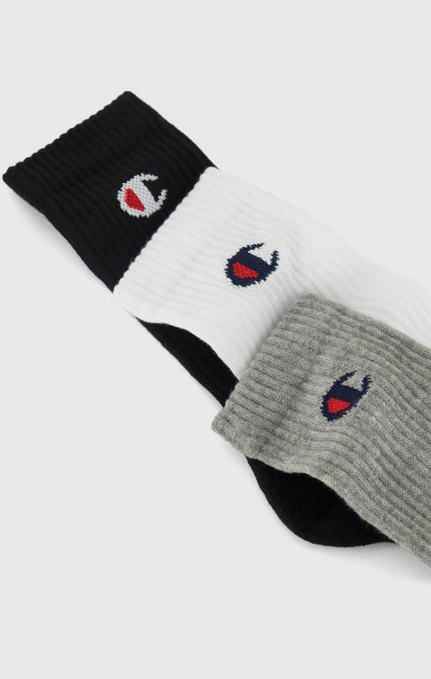 Champion Kurzsocken Crew Socks 3 Paar (Set, 3-Paar, 3er-Pack)