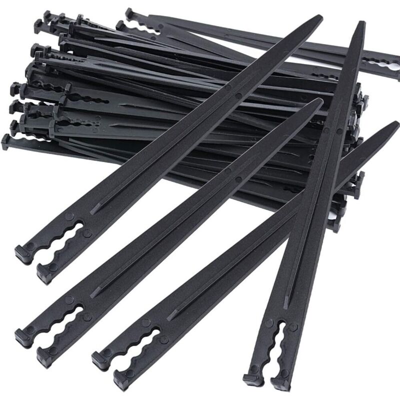 50er-pack Gartenschlauch-kabelbinder Für Bewässerung - Befestigungsklammern Für Gartenschläuche - Schlauchzubehör Für 4/7" Oder 3/5