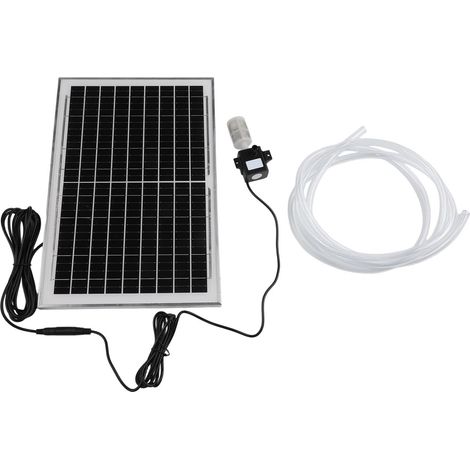 10-w-solarwasserpumpe Mit Filter, 2,5 M Förderhöhe, Tauchpumpe Für Fischteiche, Aquarien, Wassertanks Und Gartenbrunnen Mit 2 M Transparentem Schlauch