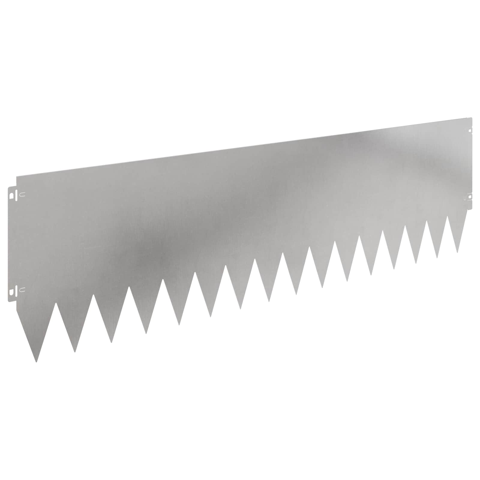 Rasenkante 10 Stk. 103 X 30 Cm Stainless Steel Silber Vidaxl