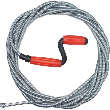 Professioneller Abflussreiniger 5 M X 9 Mm – Ergonomisches Design Mit Doppelgriff – Umweltfreundlich Und Effektiv Zur Beseitigung Von Abflussverstopfungen