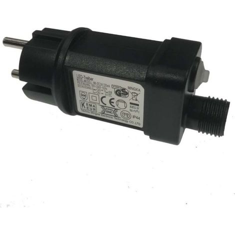 31v 6w Ip44 Multifunktionaler Led-kronentransformator, Bunte Lichterketten, Solar-steckertransformator Für Niederspannung
