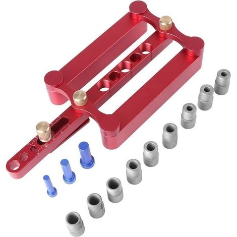 Selbstzentrierende Dübelbohrlehre Für Metrische Dübel (6/8/10 Mm), Präzisionsbohren, Zubehör Für Bohrlehren, Holzbearbeitungswerkzeug