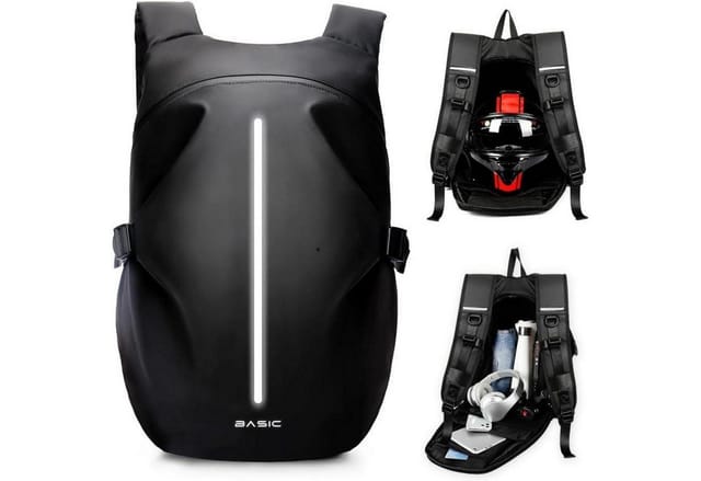 LuxusKollektion Rucksack Motorradrucksack wasserdichter Helmrucksack Motorradzubehör