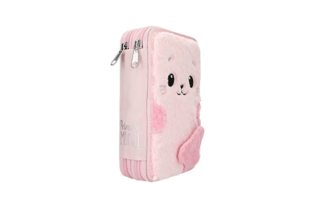 Depesche Geldbörse Depesche 2-Fach Federtasche Princess Mimi ROBBY pink