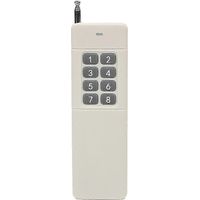 Télécommande 433 Mhz Haute Puissance 1/2/4/6/8/12 Canaux Pour Moteur - 8 Touches