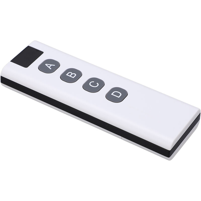 Télécommande De Garage 4 Boutons Silicone, Portée Étendue Haute Sensibilité 433mhz