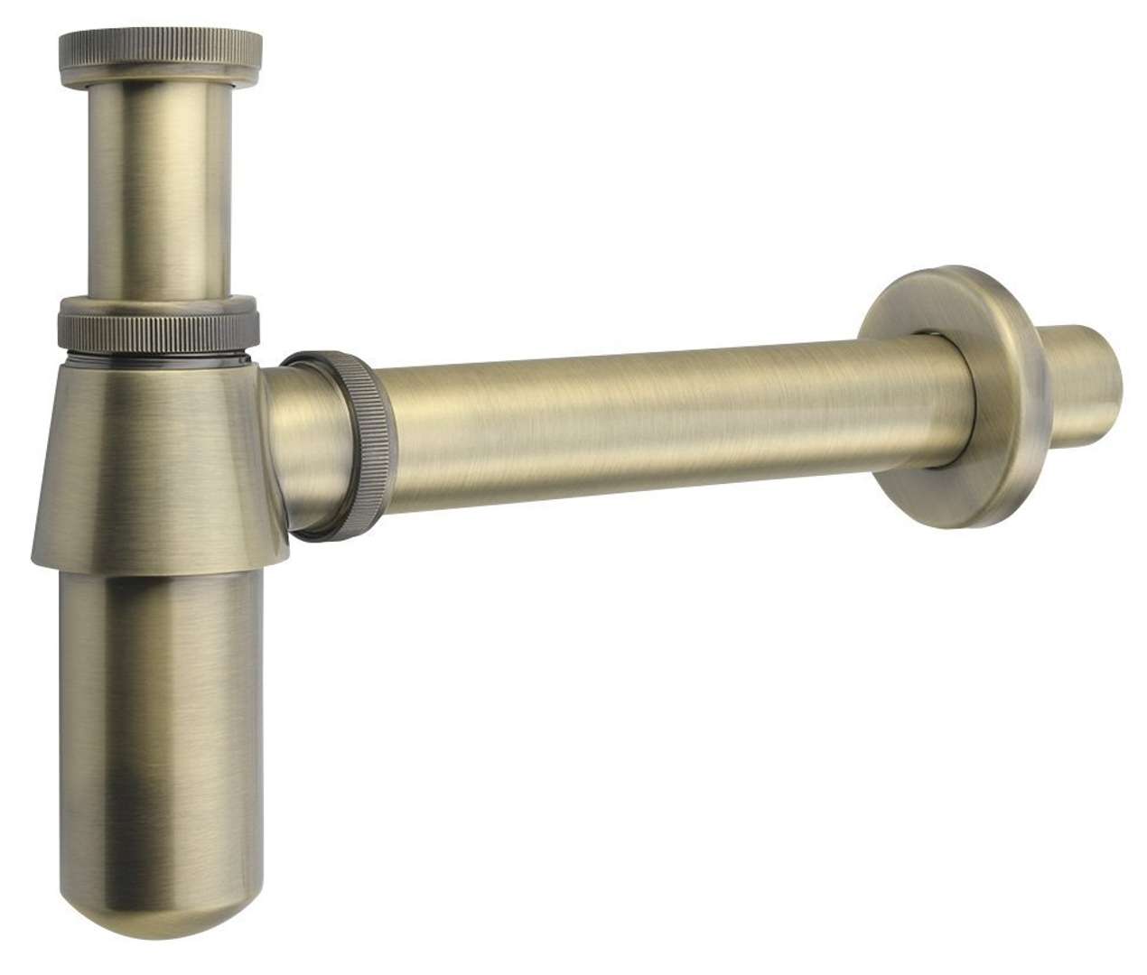 Aqualine Retro - Waschbeckensiphon, Dunkle Bronze 9686