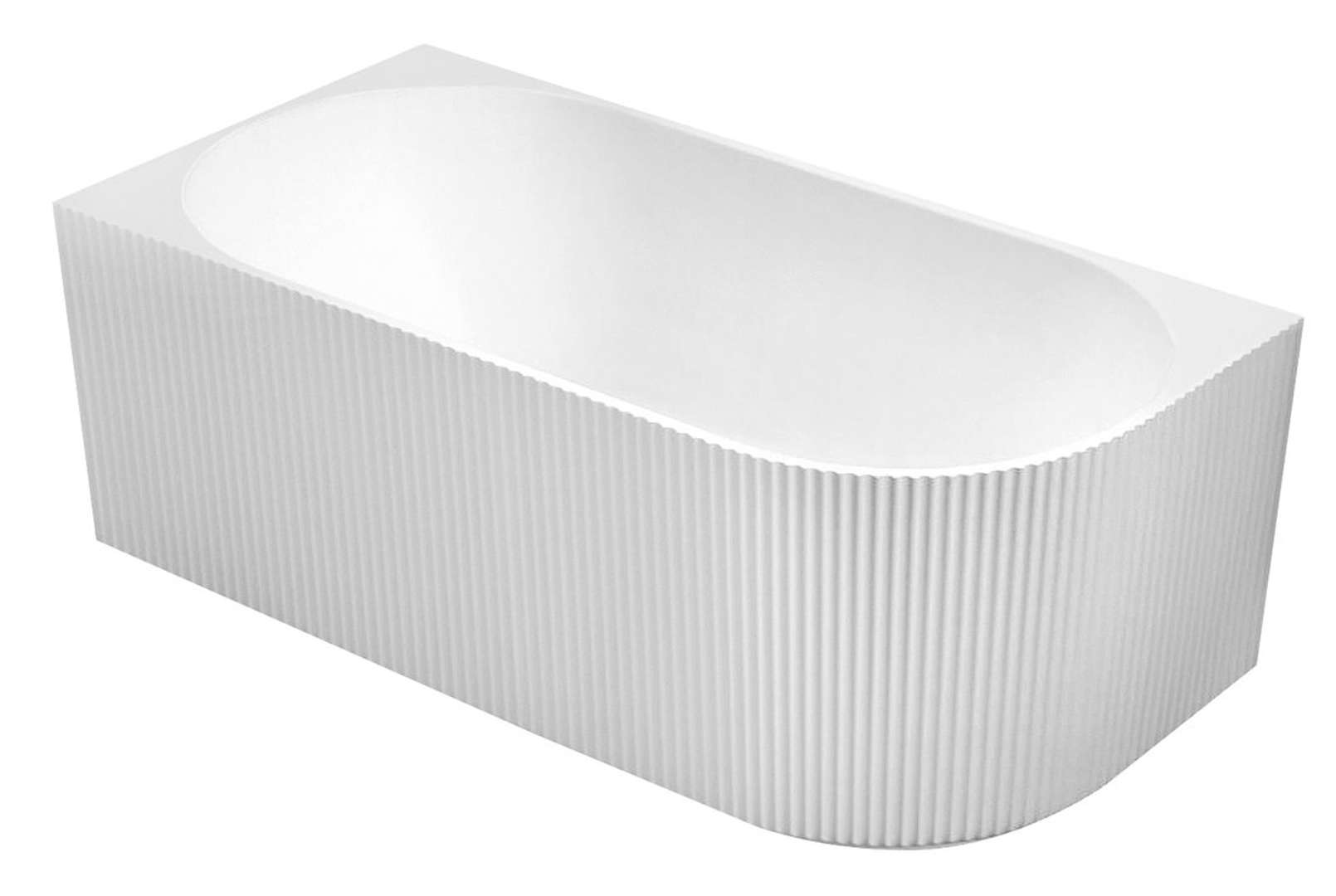 Aqualine Tibera - Badewanne 170x80 Cm, Links, Weiß E1026g