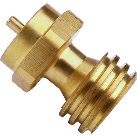 Adapter Für Propangasflaschen, 1-pfund-auf-20-pfund-propangasflaschen-adapter, Anschluss Für Haushaltsgeräte, Speziell Für Gasflaschen Aus Stahl Entwickelt