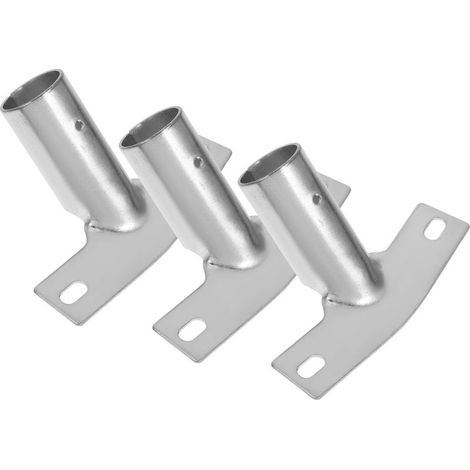 Dreiteiliger Besenstiel-halterungsadapter Mit Gewindemetallverbinder, Geeignet Für Besen Und Bürsten.