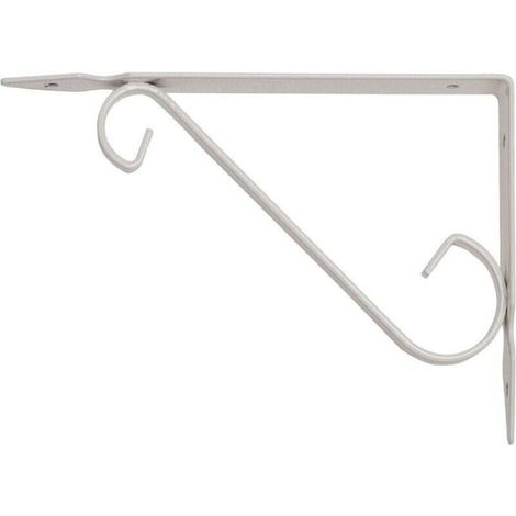 Ymyny Regalträger Aus Schmiedeeisen 14,5 X 11 Cm Weiß -
