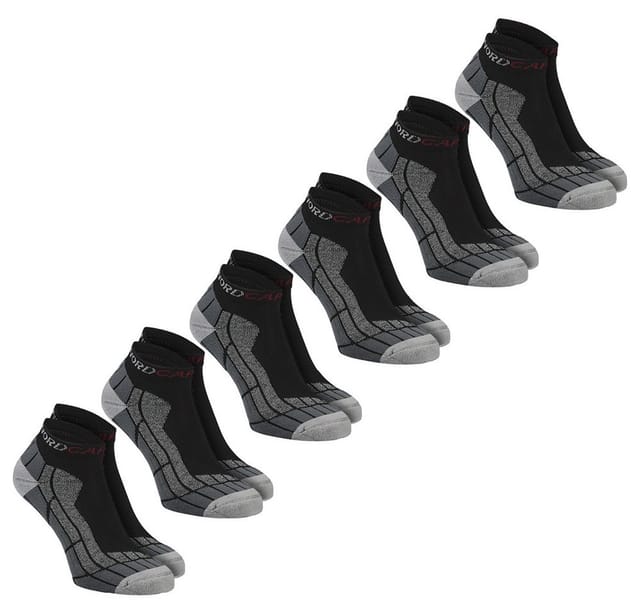 Nordcap Sportsocken (Set, 6-Paar) angenehm, atmungsaktiv und fußschonend in raffinierter Ausführung